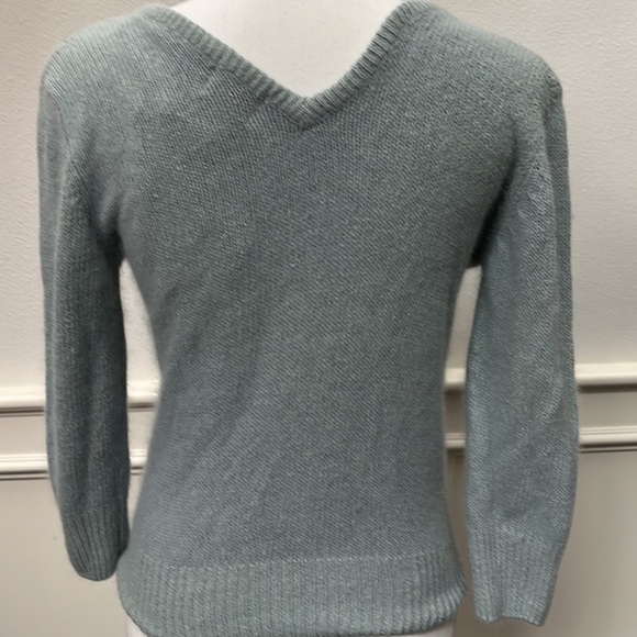 Vintage Angora & Silk Woman's Sweater , Size Medium (BIN2) - Picture 6 of 7